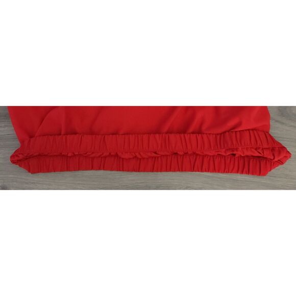 Dunbrooke Mens XL‎ Red 1/4 Zip 100% Polyester Style No 8069 Firestone Logo Back - Picture 8 of 15